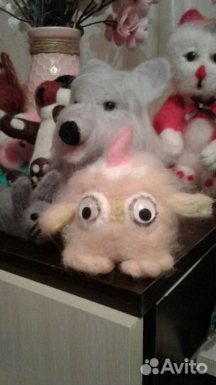 Игрушки из натуральной шерсти