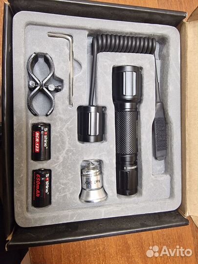 Фонарь Nextorch T6A с оружейным кроном и акумулят