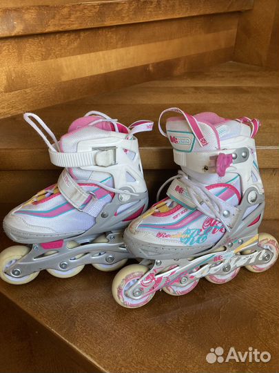 Ролики детские для девочки 26-31