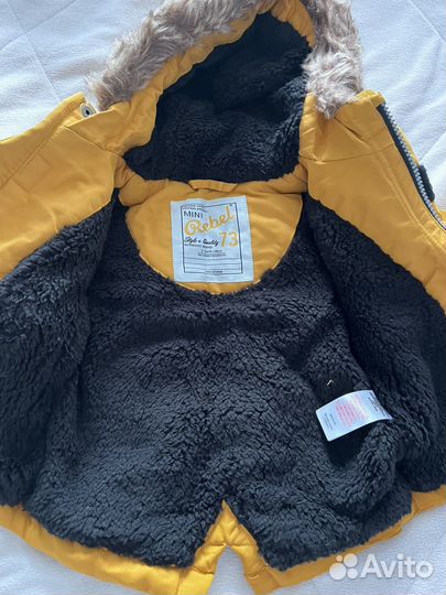 Зимняя куртка 3-6 мес, 68 см