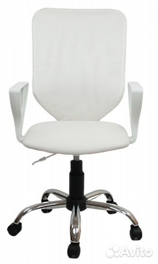 Кресло Элегия S пластик белый бежевая 