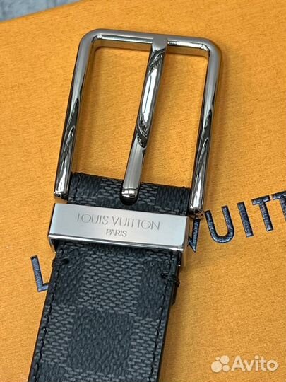 Мужской кожаный ремень Louis Vuitton