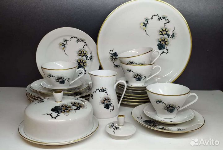 Сервиз чайный. гдр, Дулево