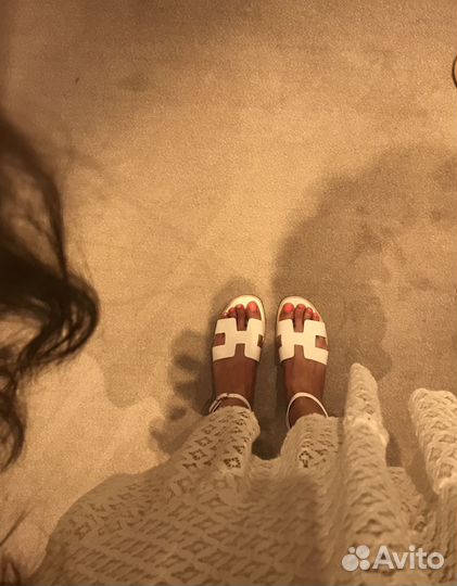 Сандалии Hermes Santorini оригинал