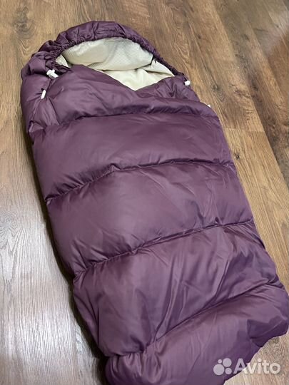 Зимний конверт в коляску stokke