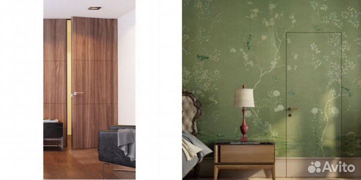 Дверь скрытого монтажа