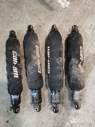 Пневмоподвеска на квадроцикл BRP XMR 1000 G2