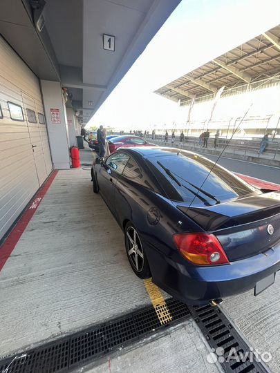 Hyundai Tiburon 2.0 МТ, 2003, битый, 360 000 км