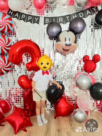 Воздушные шары, фотозона