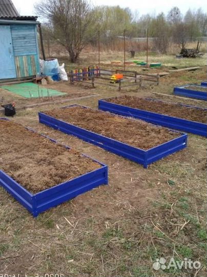 Грядка темно-зеленая 1м х 5м х 22см