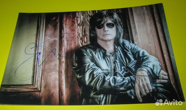 Автограф Джо Линн Тёрнер (Deep Purple, Rainbow)