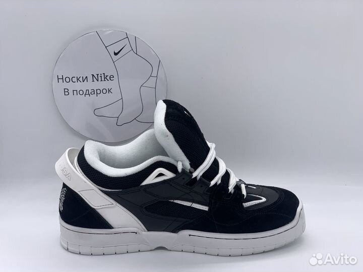 Needles X Dc Shoes Spectre Black White