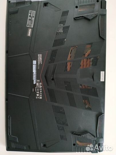 Игровой ноутбук 17.3 Ноутбук MSI GF75 Thin i7