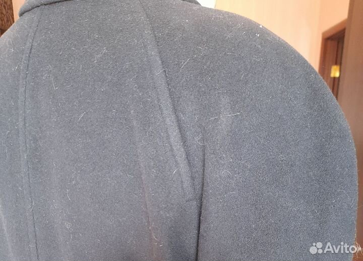 Пальто мужское длинное без пояса