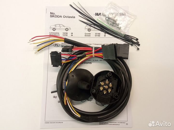 Электрика фаркопа Skoda Octavia A4 1996-2010