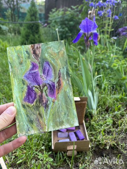 Картина пастель