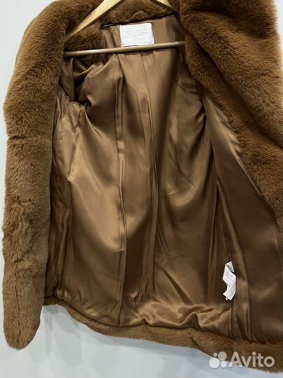 Шуба из эко меха Zara тренд