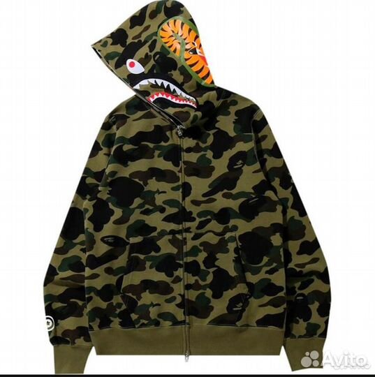 Зип худи bape