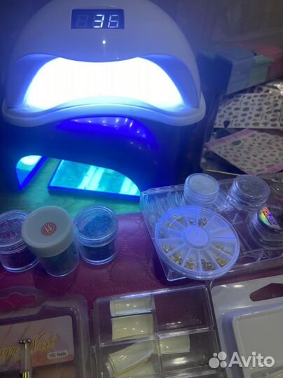 Набор для маникюра и педикюра б/у