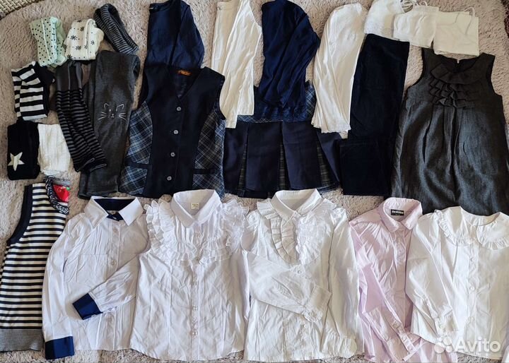 Школьная одежда для девочки 128 134 пакетом