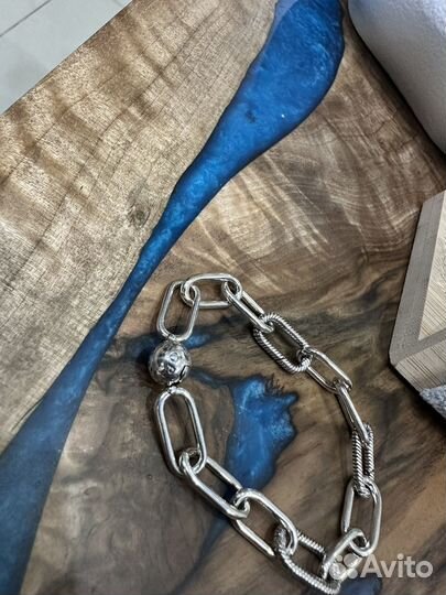 Pandora браслет серебро