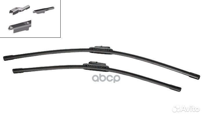 Щетки плоск. к-т 700/28'+550/22', PT,ST16,TL Opel