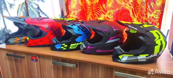 Шлем кроссовый