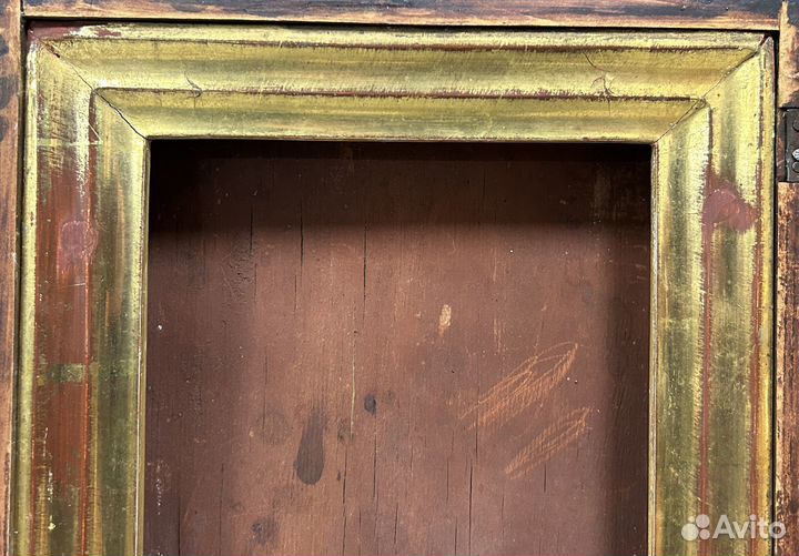 Киот Старинный №614 под икону 22,5 х 18 см