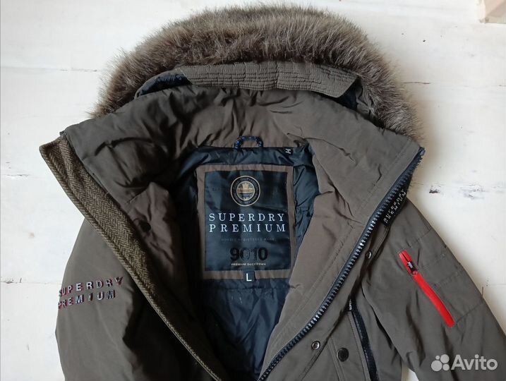 Пуховик Superdry Premium