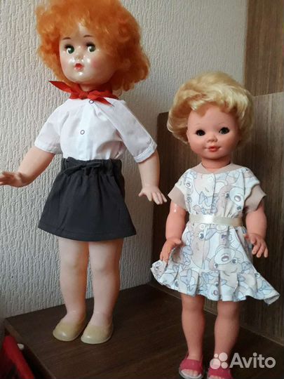 Кукла СССР платья много