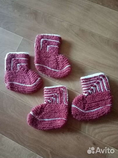 Носки шерстяные, 13 см