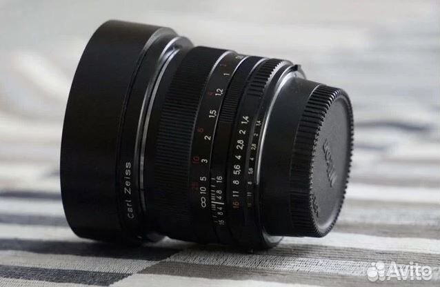 Объектив carl zeiss для nikon FE 50мм 1,4 f