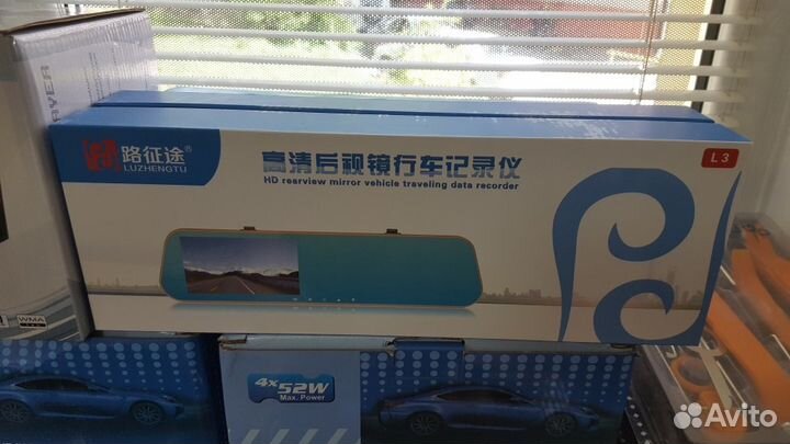 Зеркало-регистратор +камера заднего хода.Установка