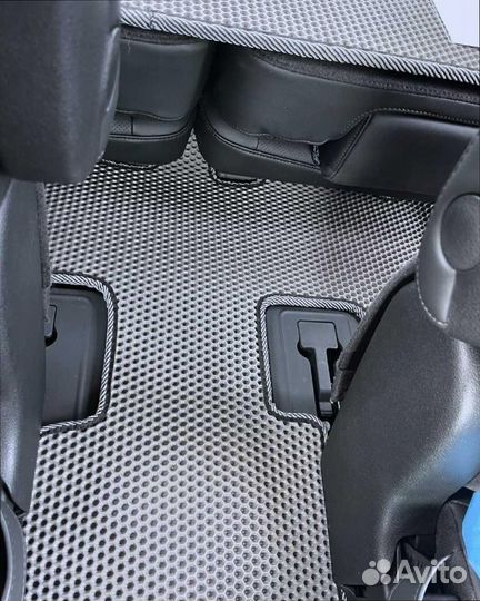 Автомобильные eva коврики с бортами под ключ