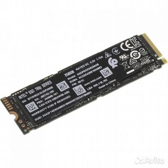 Твердотельный накопитель SSD Intel ssdpeknw020T8X1
