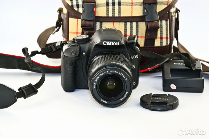 Canon EOS 500D/T1i 15.1MP цифрозеркалка Kit 18-55