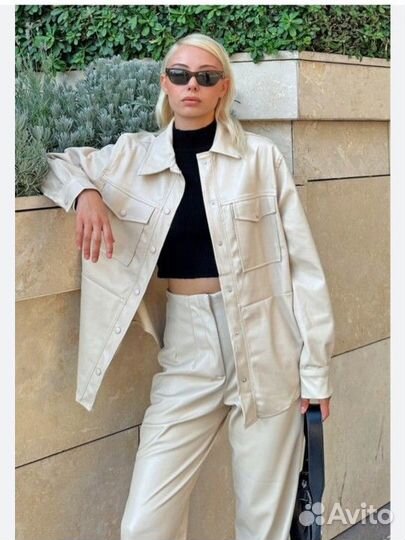 Костюм кожаный