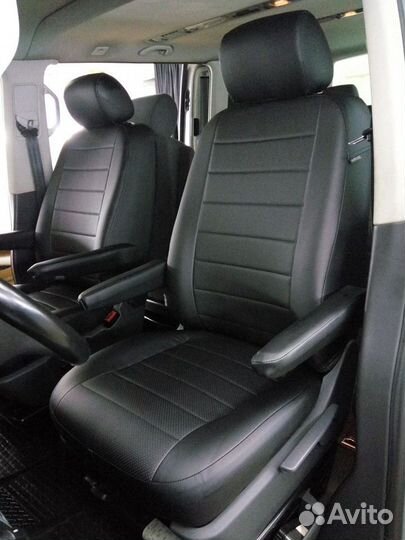 Чехлы экокожа Volkswagen multivan Т5 2 места