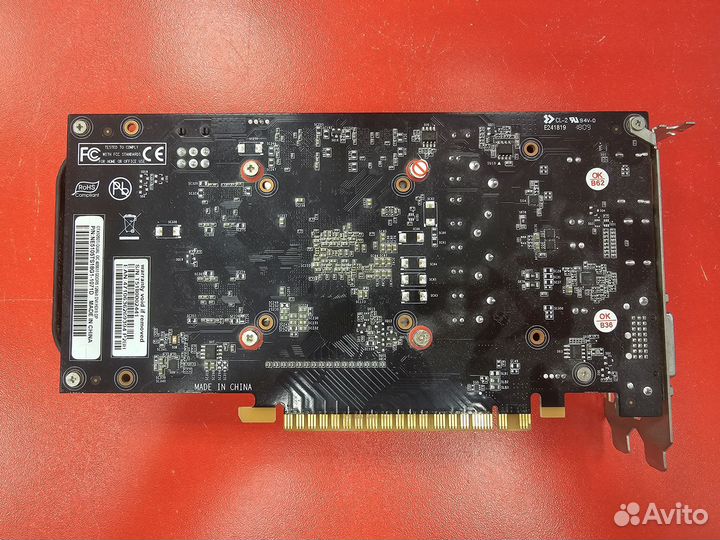 Видеокарта Palit GeForce GTX 1050 Ti dual OC 4GB