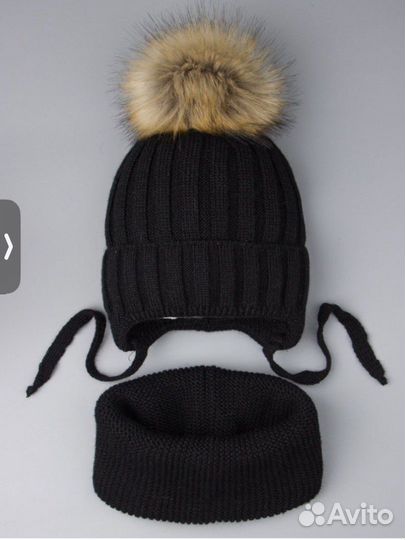 Шапка и снуд для мальчика