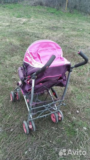 Прогулочная коляска летняя складная