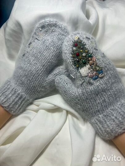 Варежки детские 1-3 года