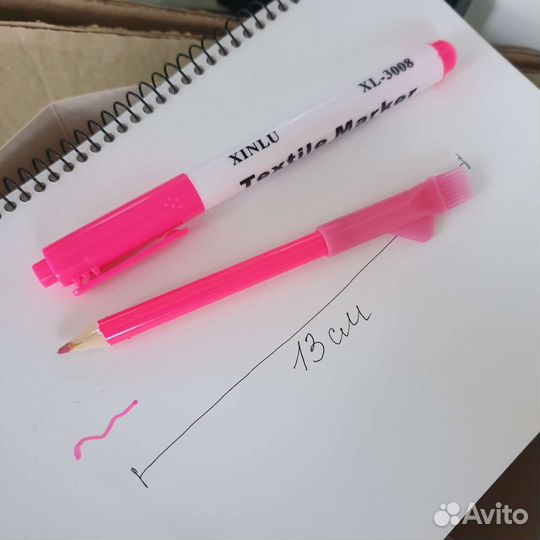 Карандаш и маркер для ткани