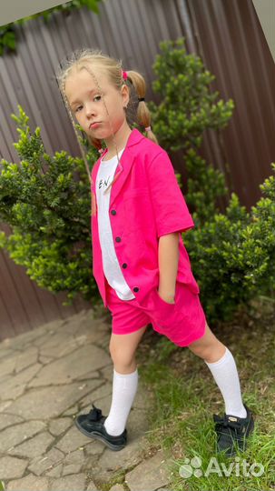 Комтюм для девочки летний