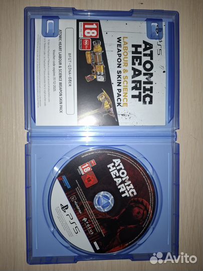 Atomic Heart ps5 диск