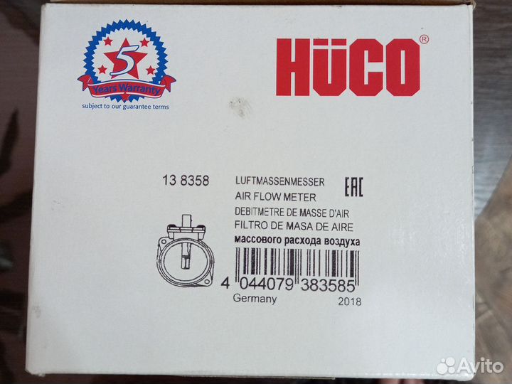 Расходомер воздуха mercedes sprinter