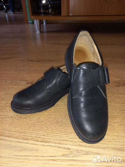 Туфли кожаные на мальчика