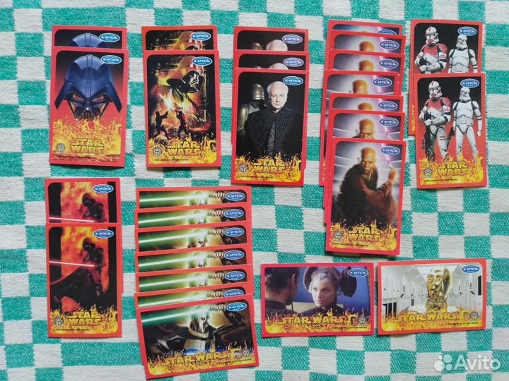 Карточки Звездные Войны Star Wars Эпизод III