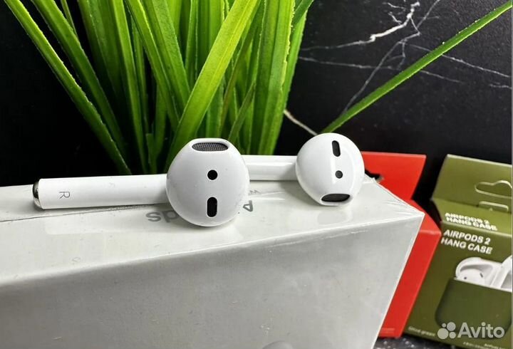 AirPods 2 Premium+ Бесплатная доставка и Чехол