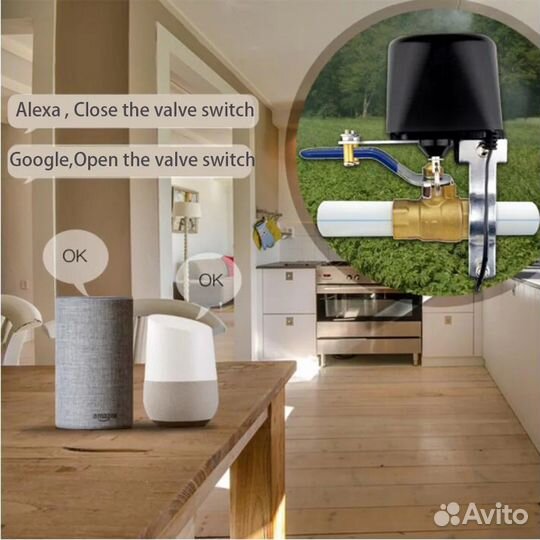 Привод на шаровый кран